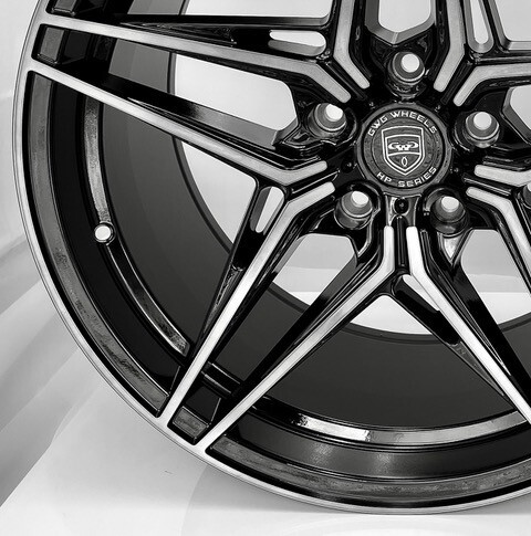 HP5 22 inch Black Rims fits MASERATI GRANTURISMO 2008 - 2020