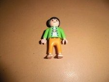 Playmobil k4516 Kind Junge gr&uuml;n dunkelgelb bedruckt 4516