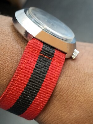 AUTHENTIC SORNA 17 JEWELS ALARM WINDING 2590 SWISS MEN'S FULL