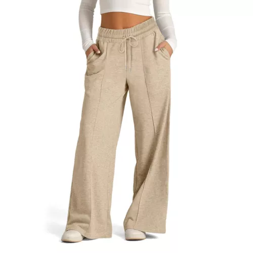 Damen Jogginghose mit weitem Bein Unterteil Freizeit Sport Jogging Hose - Bild 18 von 36
