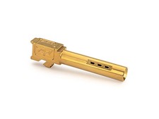 Zaffiri Precision - Glock 19 Gen 3/4 - PORTED Barrel - Gold / TiN