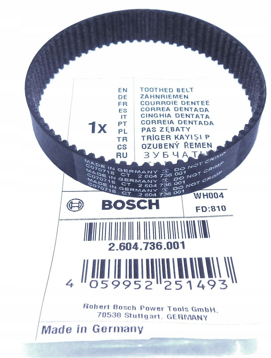 Cinghia Dentata Originale Bosch 2604736001 - Foto 9