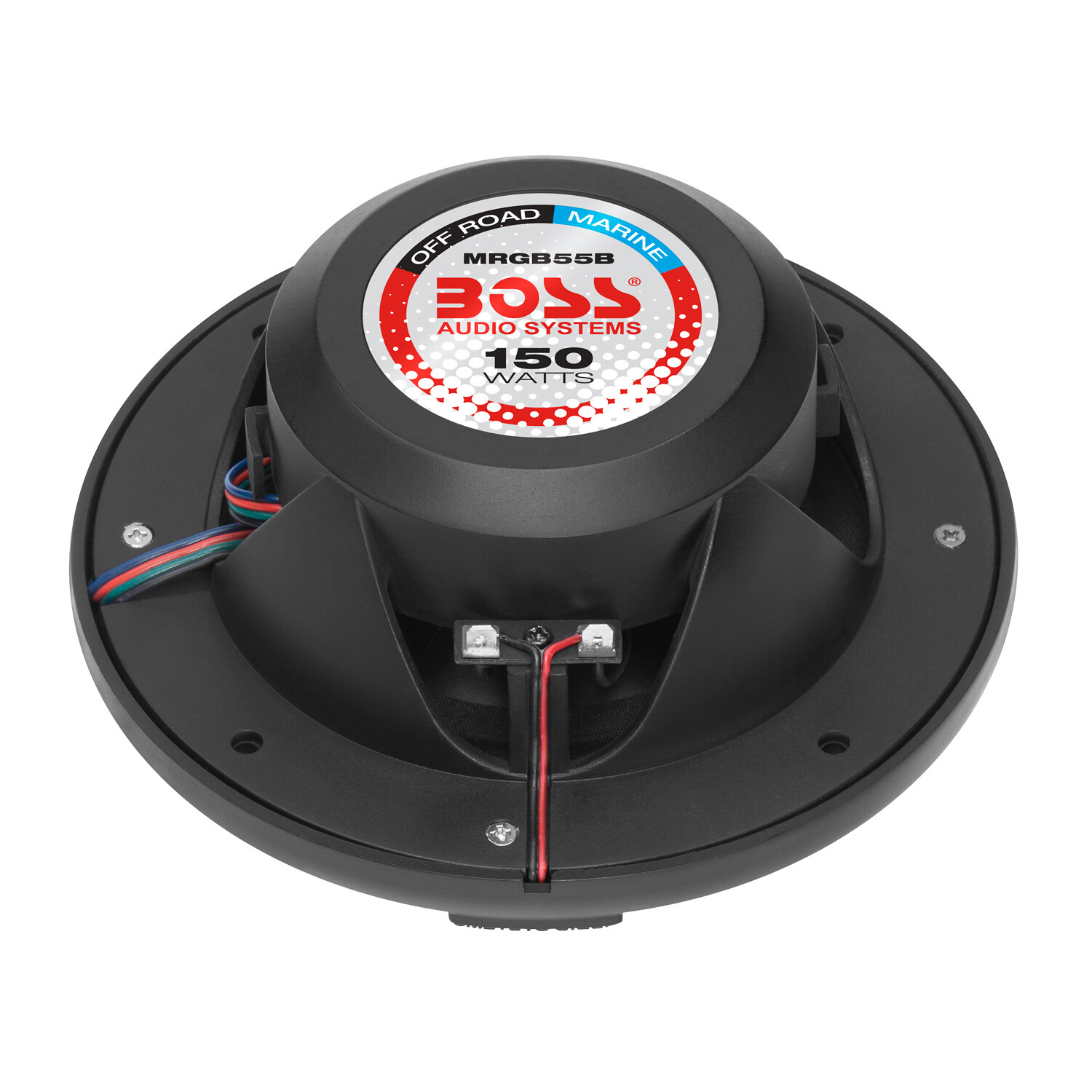 BOSS Audio Systems MRGB55B 5.25” Marine Speakers 150 Watts Pair Multicolor 2 Way eBay