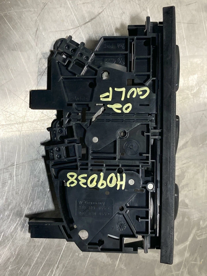 2002 VOLKSWAGEN GOLF EXCEPT GTI HEATER A/C CONTROL PANEL 1H0820045D 99 00 01 02 - Image 3 of 4