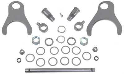 SHIFT FORKS & SHAFT KIT for 1936 - 1979 Harley Big Twin 3 & 4