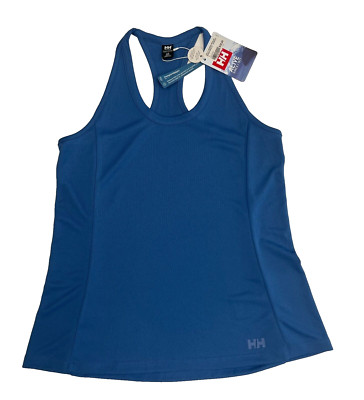 Helly Hansen Verglas Shade Singlet Tank Top NWT Size S,M,L,XL Women's Blue