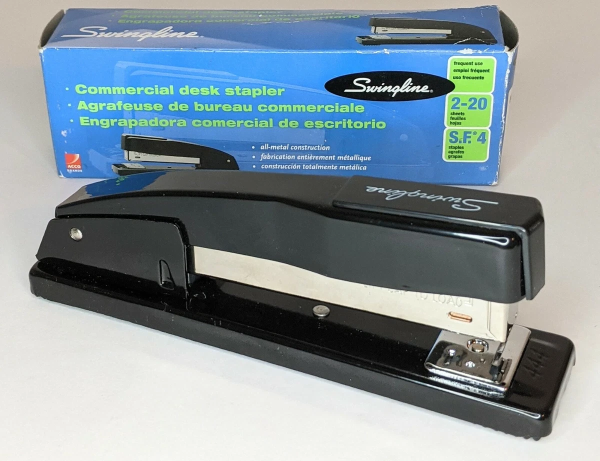 Swingline Commercial Desk Stapler 20 Sheets Capacity Black