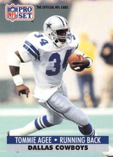 1991 Pro Set #127 Tommie Agee NM Near Mint Cowboys