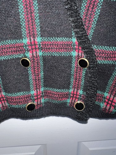 Vintage Pendleton Cardigan Sweater Womens/ Mens M 100% Wool Christmas USA Winter - Picture 3 of 10