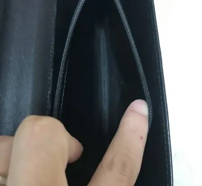Kopen Vivienne Westwood Orb Long Wallet Black Leather Bifold Card Holder Very Good