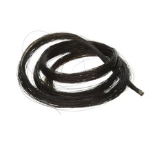 FOUR Hank of Finest Narural Black '' Bow Hair Mongolian Mare tied on end