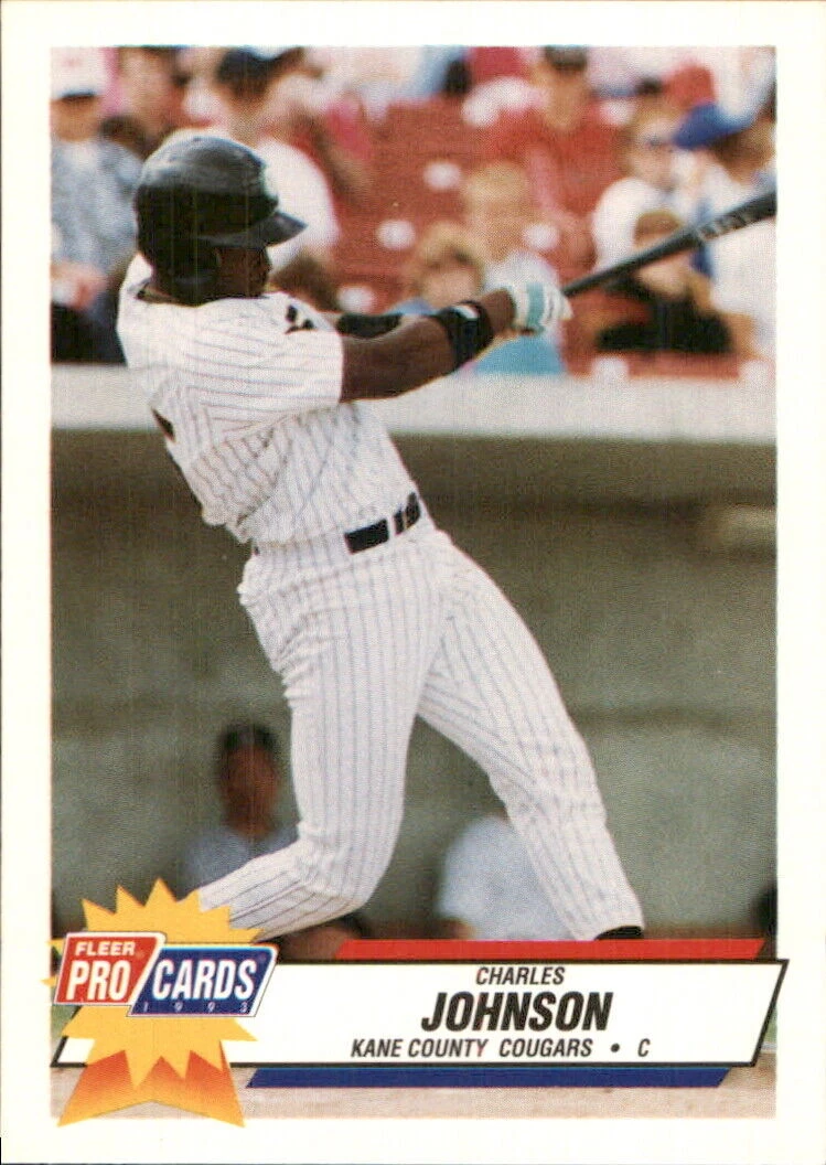 Charles Johnson trading card