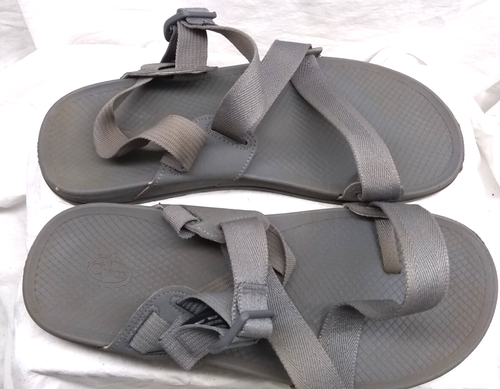 Chaco Men Lowdown 2 Outdoor Strappy Sandals Grey JCH107849 Size 12 Great Shape - 第 8/9 張圖片
