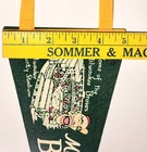 1950-60's Milwaukee Braves Pennant w/ Vintage Brave and County Stadium — photo 6