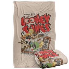Looney Tunes Saturday Mornings Silky Touch Super Soft Throw Blanket
