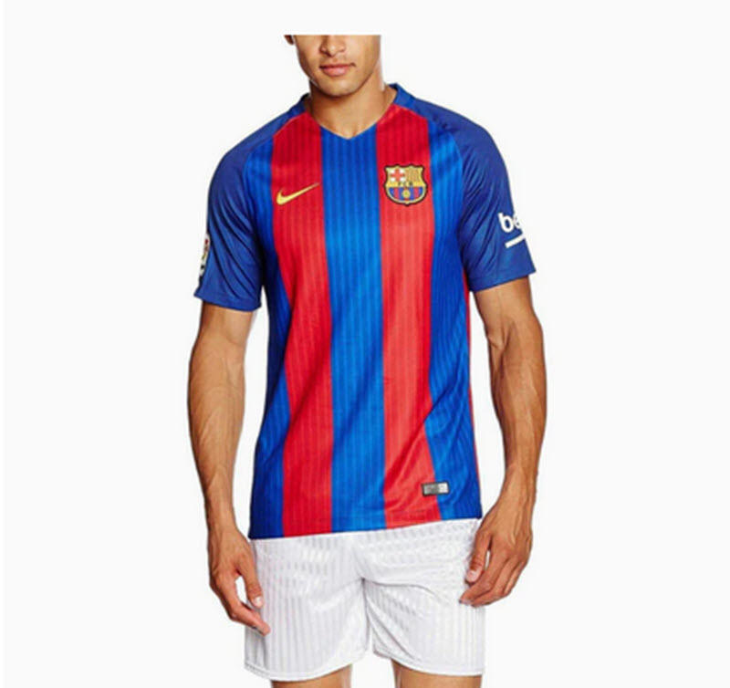 Nike Men's Dri-Fit FC Barcelona Home Soccer Jersey XX-Large Red