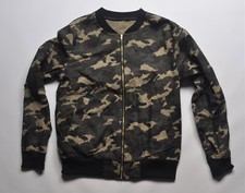 Womens Camoflauge Army Bomber Style Jacket
