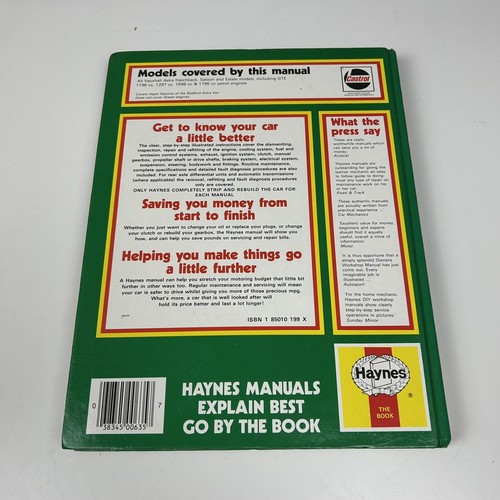 Haynes Vauxhall Astra 1980 1984 Owners Workshop Manual Book - Picture 4 of 5