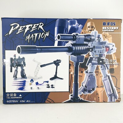 Transformers G1 Megatron Decepticon Leader 6'' Action Figure Transforming Toy NEW