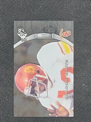 2012 SPx Shadow Slots Pose 3 #CW3 Charles White