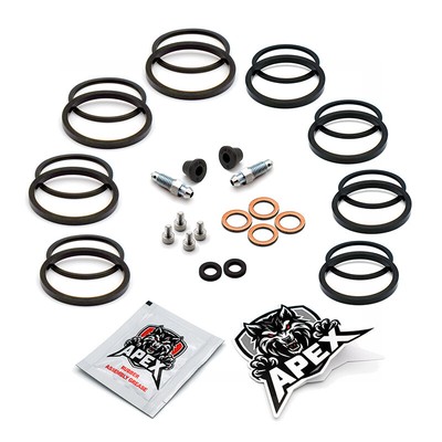 2014 Kawasaki Vulcan 1700 Voyager AEF FRONT brake caliper seal kit service