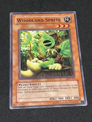 Yugioh! MP Woodland Sprite - LOD-061 - Common - Unlimited Edition Fast Shipping
