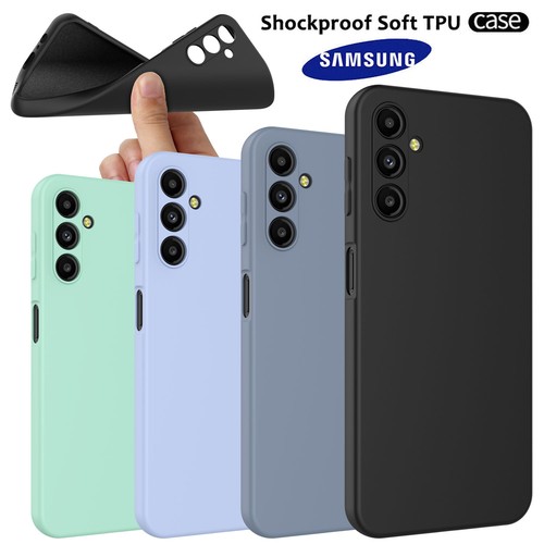 Für Samsung Galaxy A14 5G Flüssig Silikon Hülle Stoßfest Slim Weich Handy Cover - Bild 1 von 47