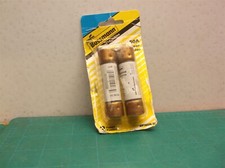 Cooper Bussmann 50 Amp Brass Cartridge Fuses 2-Pack 