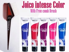 (2 PACKS) Joico Vero K-Pak Intensity Semi Permanent Hair Color 4 oz w/FREE BRUSH