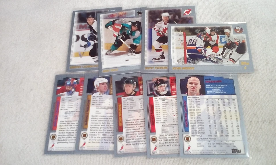 2000-01 Topps (gray) 1-99 part set Hockey Pick cards that you want/need. - Image 3 of 4