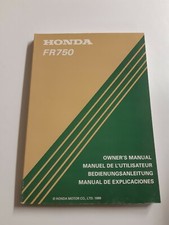manuel d utilisation de motoculteur / motobineuse honda fr750