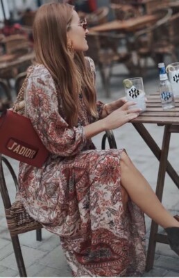 ZARA Flowing Side Slits A-Line Printed Dress | eBay ZARA Flowing Side Slits A-Line Printed Dress | eBay
