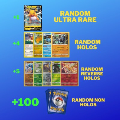 High-Quality Reliable Authentic Pokemon 100 Card Lot - Discover the Ultra  Rare