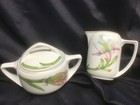 ROSENTHAL AMARYLLIS covered SUGAR BOWL & CREAMER set PRISTINE!! — photo 5