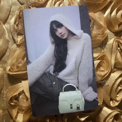 LISA BLACKPINK Kitty KPOP Girl Photo Goddess Idol Card Hoodie Comfy