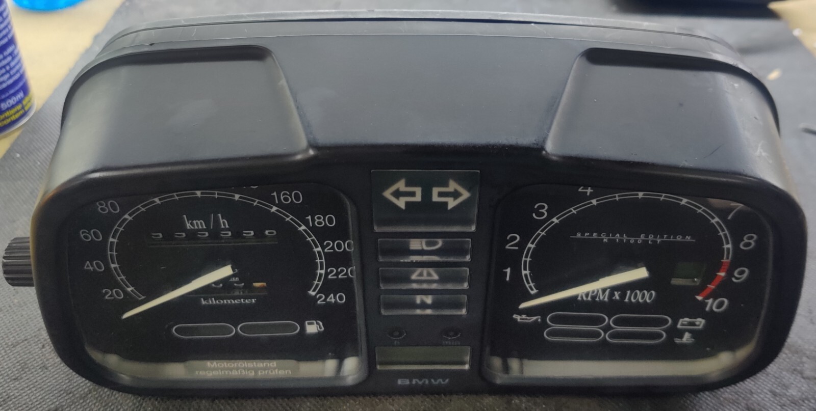 05 BMW K1100 LT LIMITED EDITION SPEEDOMETER AND REVCOUNTER