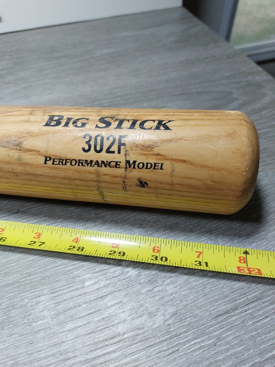 Batte De Baseball En Bois Rawlings Adirondack - 33 Pouces / 30 Oz - Modèle 302F BIG STICK - Occasion
