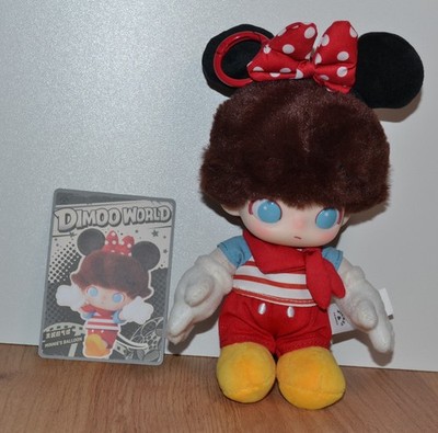 POP MART - DIMOO WORLD × DISNEY Series - Plush Keychain - Minnie´s Balloon