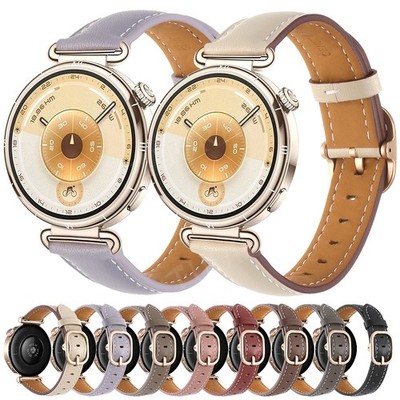 18MM Women Leather Band Strap for Huawei Watch 5 42mm GT6 5 4 41mm GT5 Pro 42mm