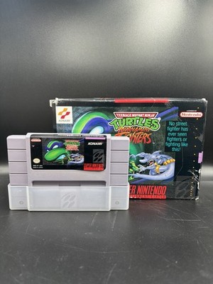 Super Nintendo Snes Teenage Mutant Ninja Turtles Tournament Fighters 