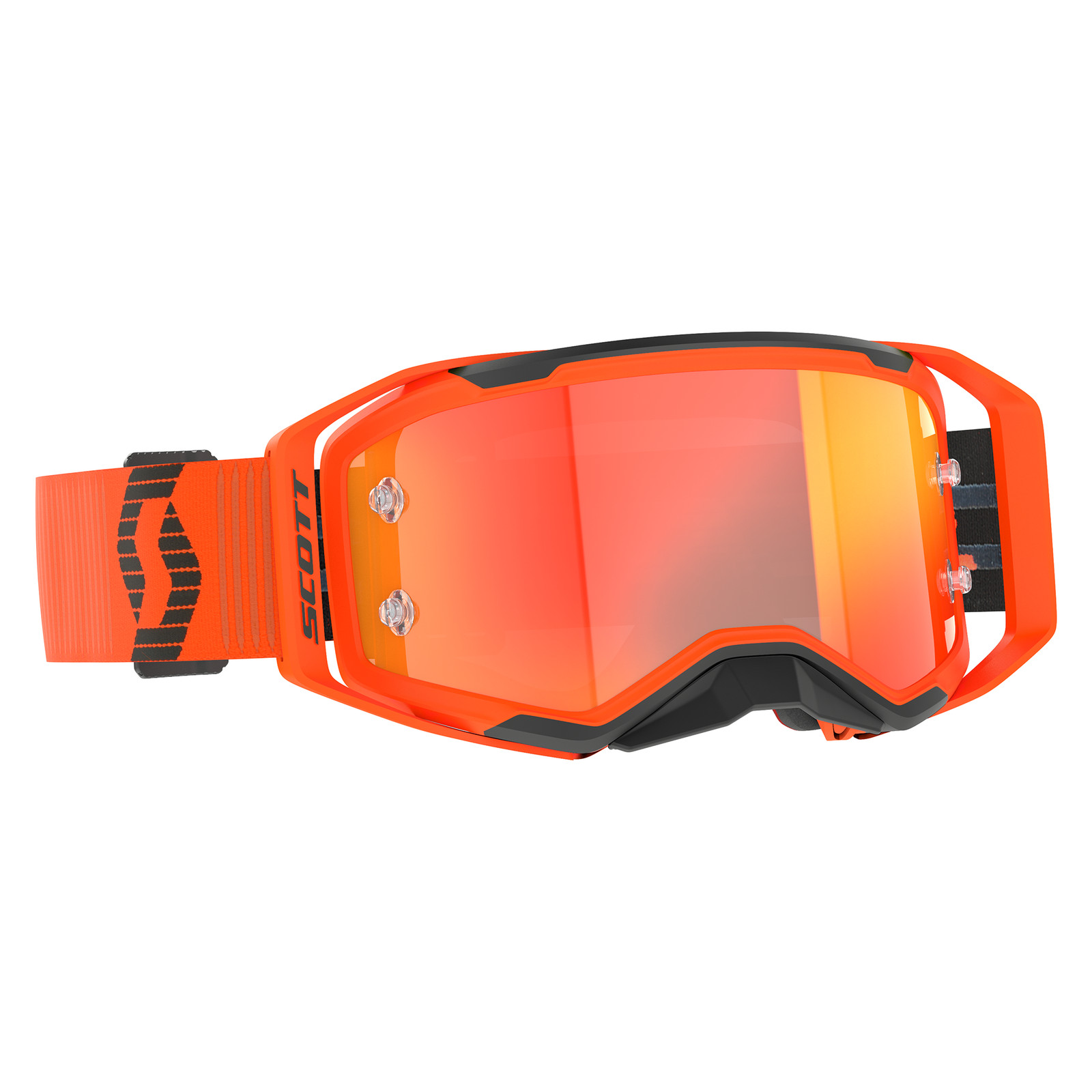 Scott PROSPECT 2.0 Goggles (Orange/Black) Chrome Orange Lens - Image 3