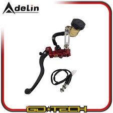 Pompe De Frein Radiale Arrière Hydraulique 16x18Mm Moto Scooter Rouge SX