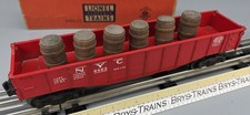 Lionel Postwar 6462-75 Painted Red Gondola 1954 EX/OB JR25