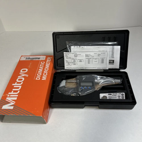 Mitutoyo Digimatic Micrometer 0-25mm Inch Metric 293-340-30 Measurement Tools
