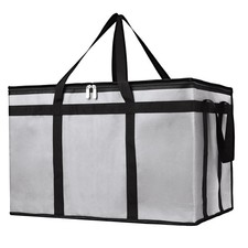 Xxx-Large Insulated Pizza Delivery Bag Food Warmer for Uber Eats Catering