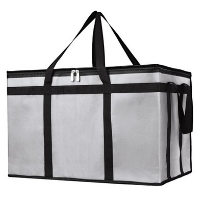 Xxx-Large Insulated Pizza Delivery Bag   Food Warmer for Uber Eats & Catering