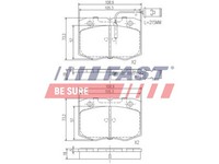 Fast BremsbeläGe BremsklöTze Vorne FüR Iveco Daily II Pritsche/Fahrgestell
