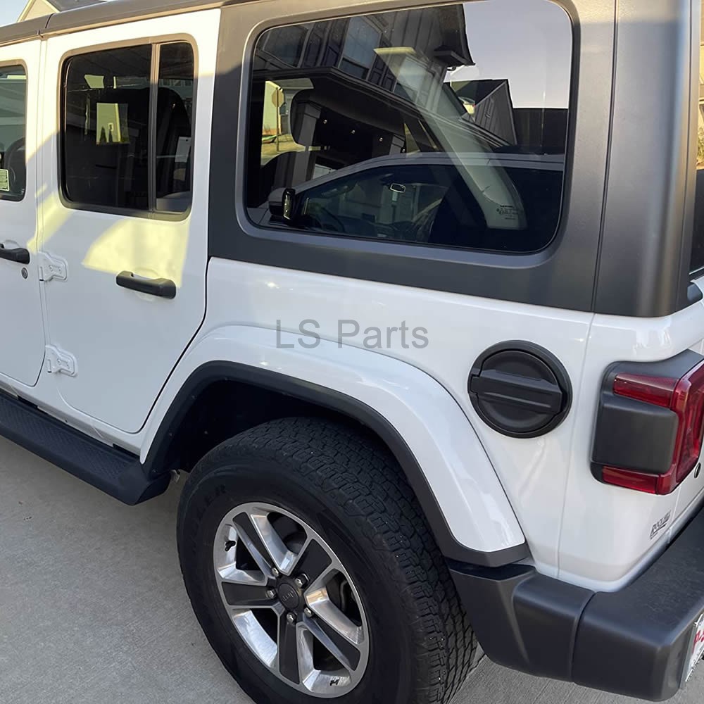 Gas Cap Fuel Door Gas Tank Cover for Jeep Wrangler JL 2 / 4 Door 2018 2019 2020+