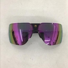 Vintage GARGOYLES Mirror Sunglasses Black Frame Logo Design Unisex Japan Used