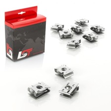 10x Dado a Scatto Passaruota per VW Beetle Caddy EOS Golf Jetta Passat Scirocco